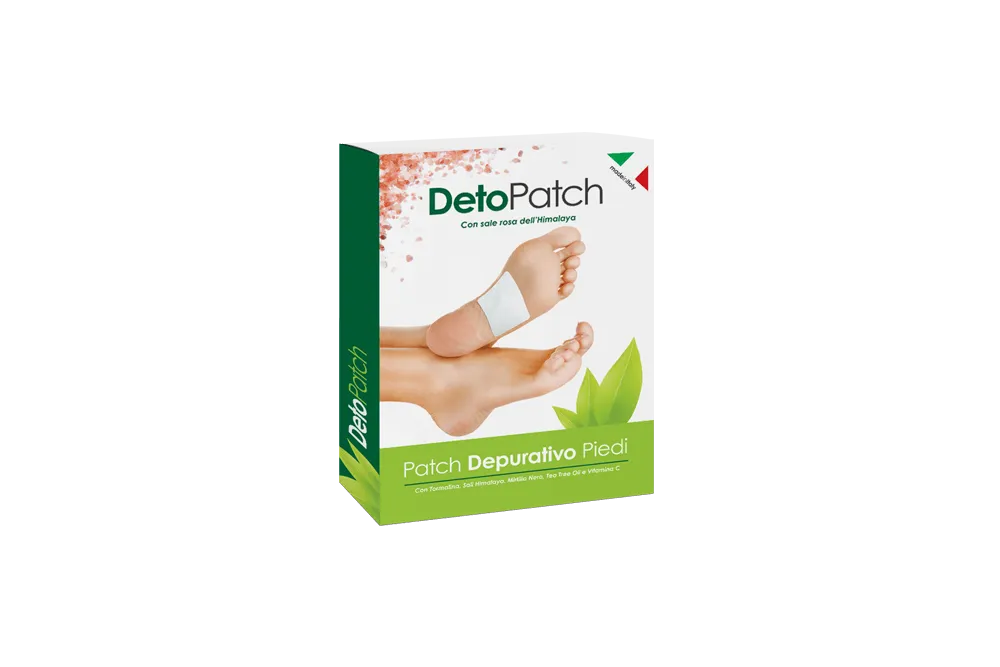 DetoPatch ingredienti naturali e benefici del cerotto detox