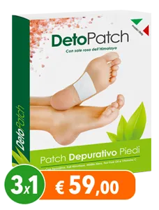 DetoPatch confezione cerotti detox